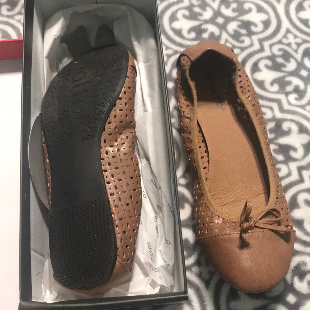 Rialto flats tan 8